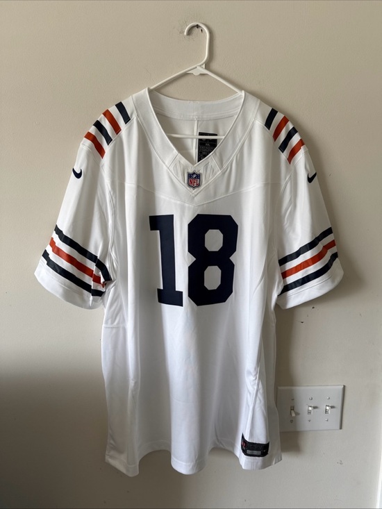 Nike Other - Men’s Nike Caleb Williams #18 Chicago Bears Vapor Limited NFL Jersey Sz 2XL RARE
